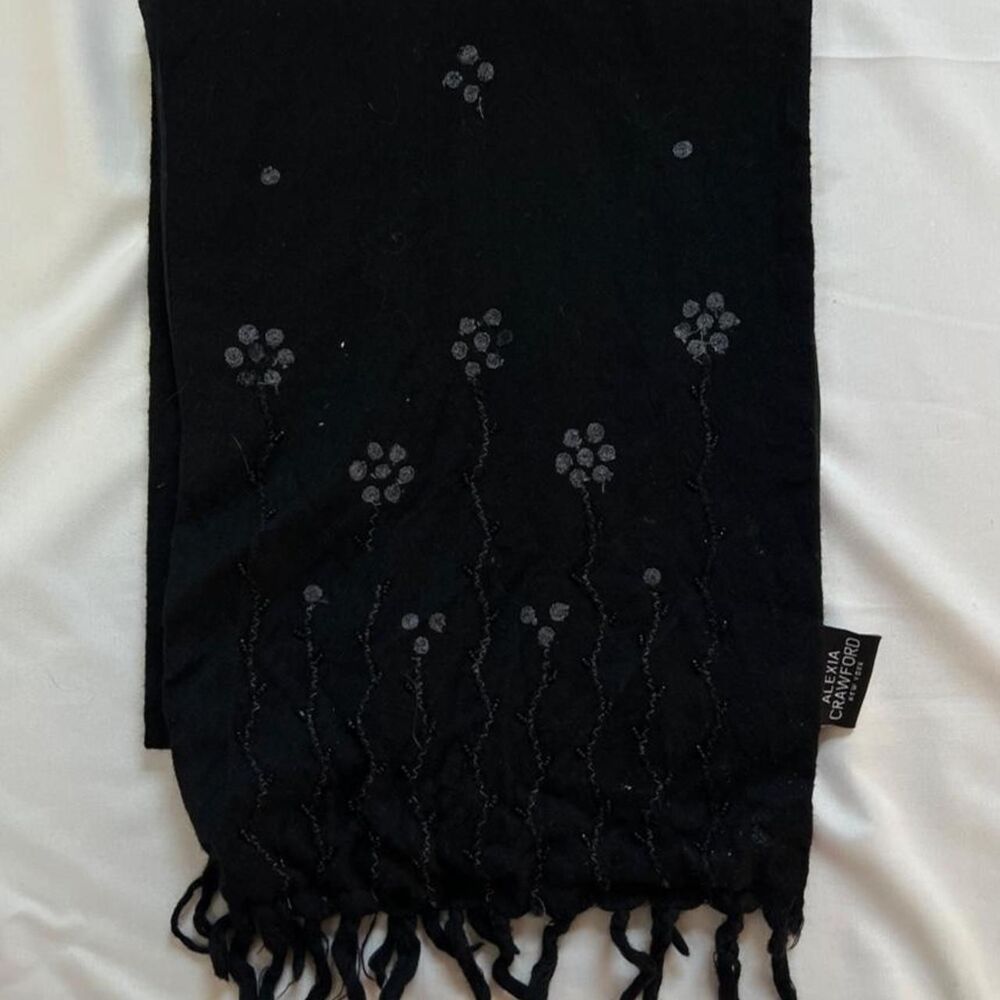 Unbranded Women's Black Scarf-wraps - Picture 1 of 5